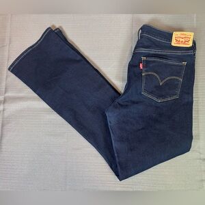 Levi’s 315 Shaping Bootcut Jeans Womens 29 Dark Wash Mid Rise Stretch Denim